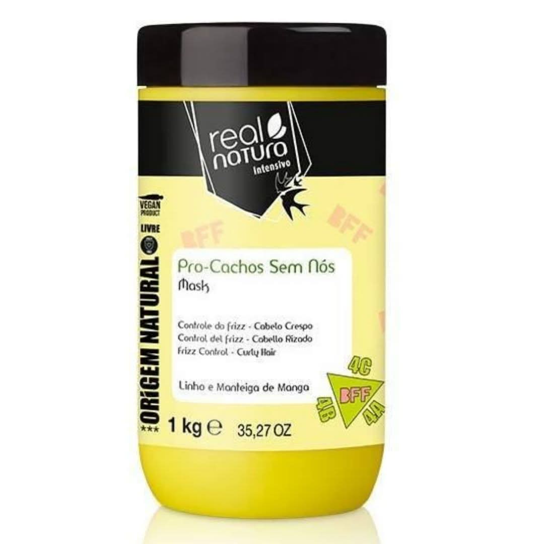 Real Natura Pro-Knotless Locken Maske 1kg
