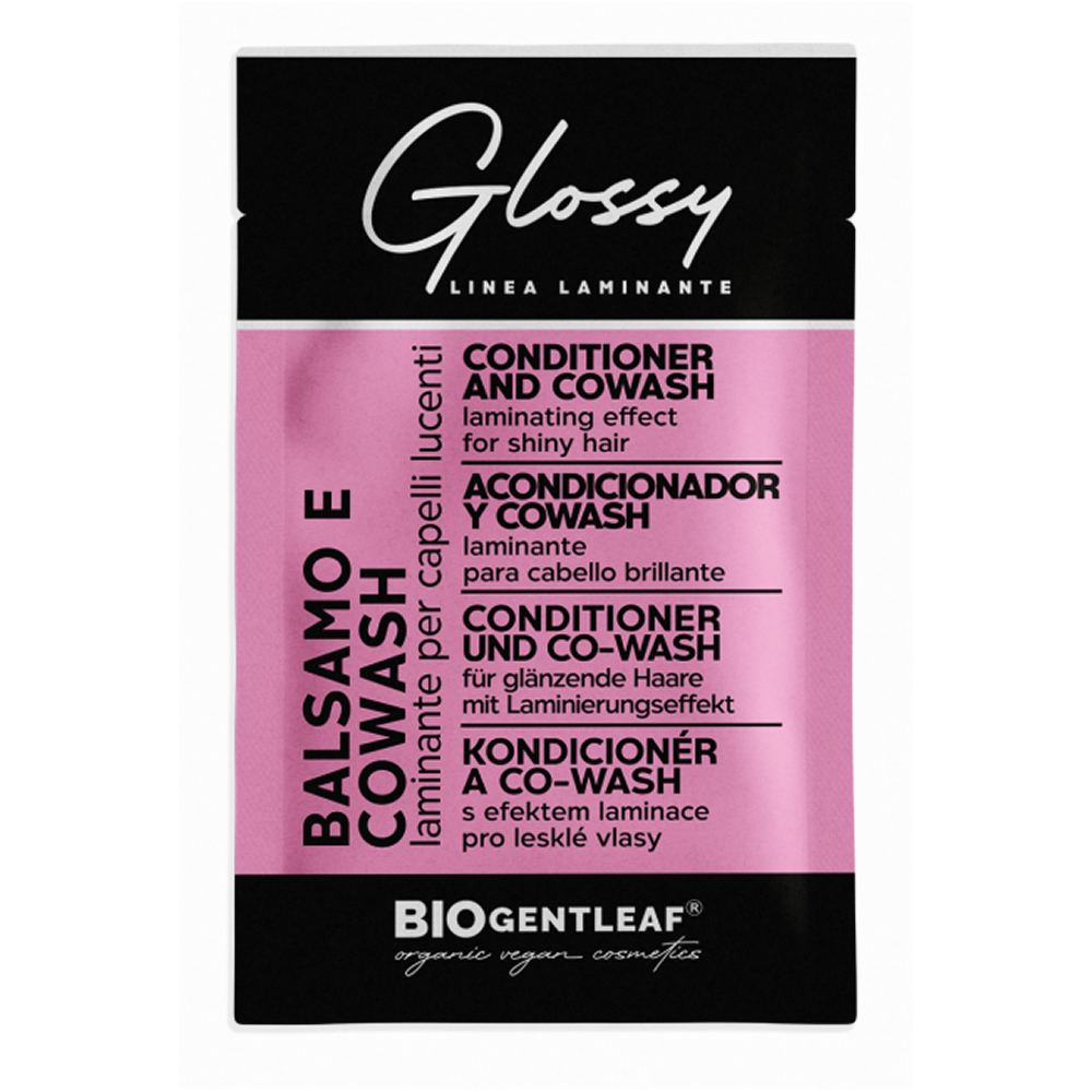(Sachet) Bio Gentleaf Glossy Laminating Conditioner and Co-Wash for Shiny Hair 7ml