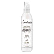 Shea Moisture 100% Virgin Coconut Oil Leave-in Treatment, 237ml white spray bottle.