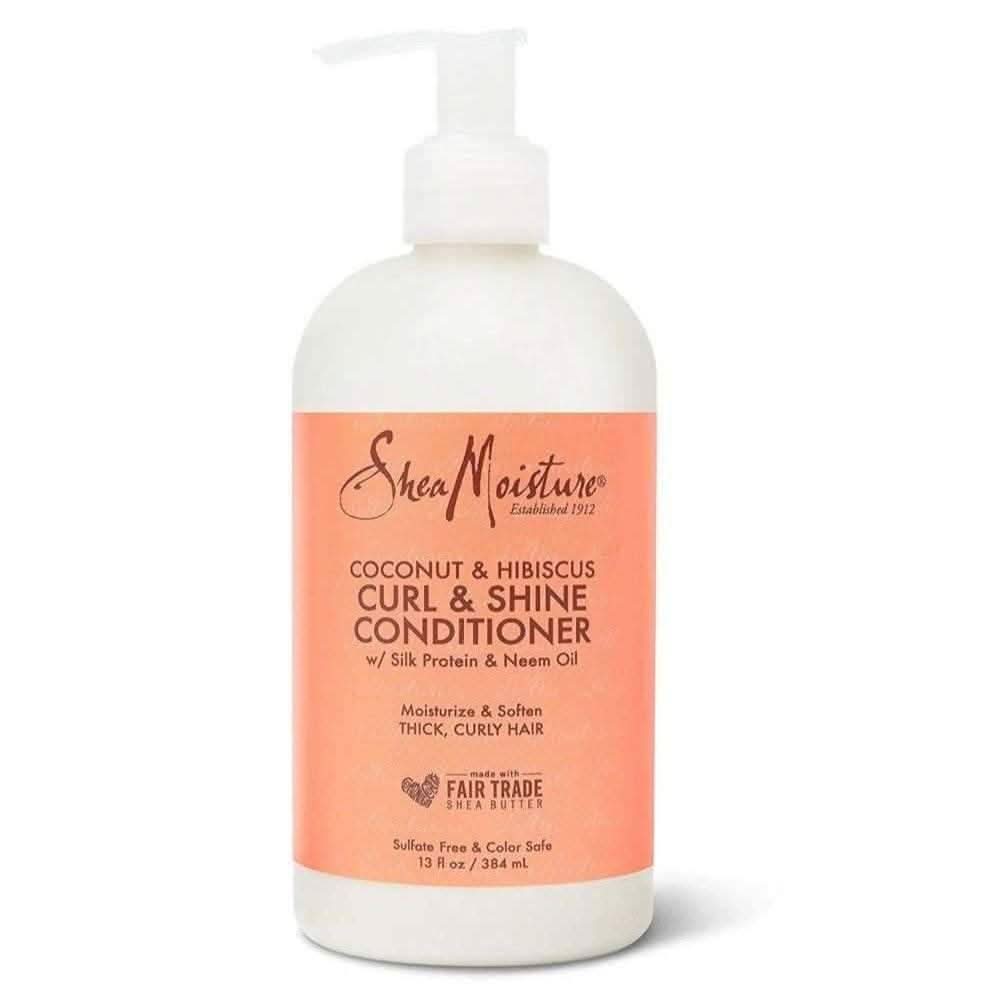 Shea Moisture Coconut & Hibiscus Curl & Shine Conditioner 384ml