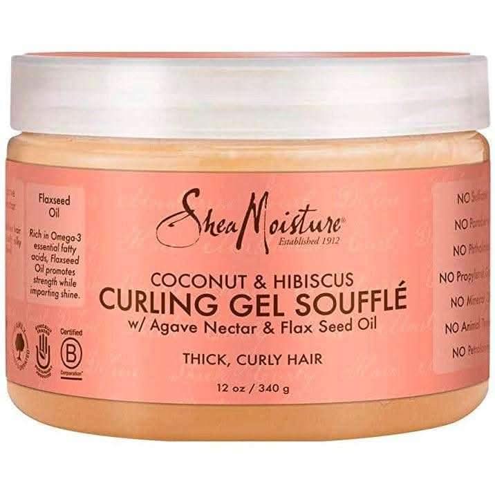 Shea Moisture Kokosnuss & Hibiskus Locken Gel Soufflé 340g