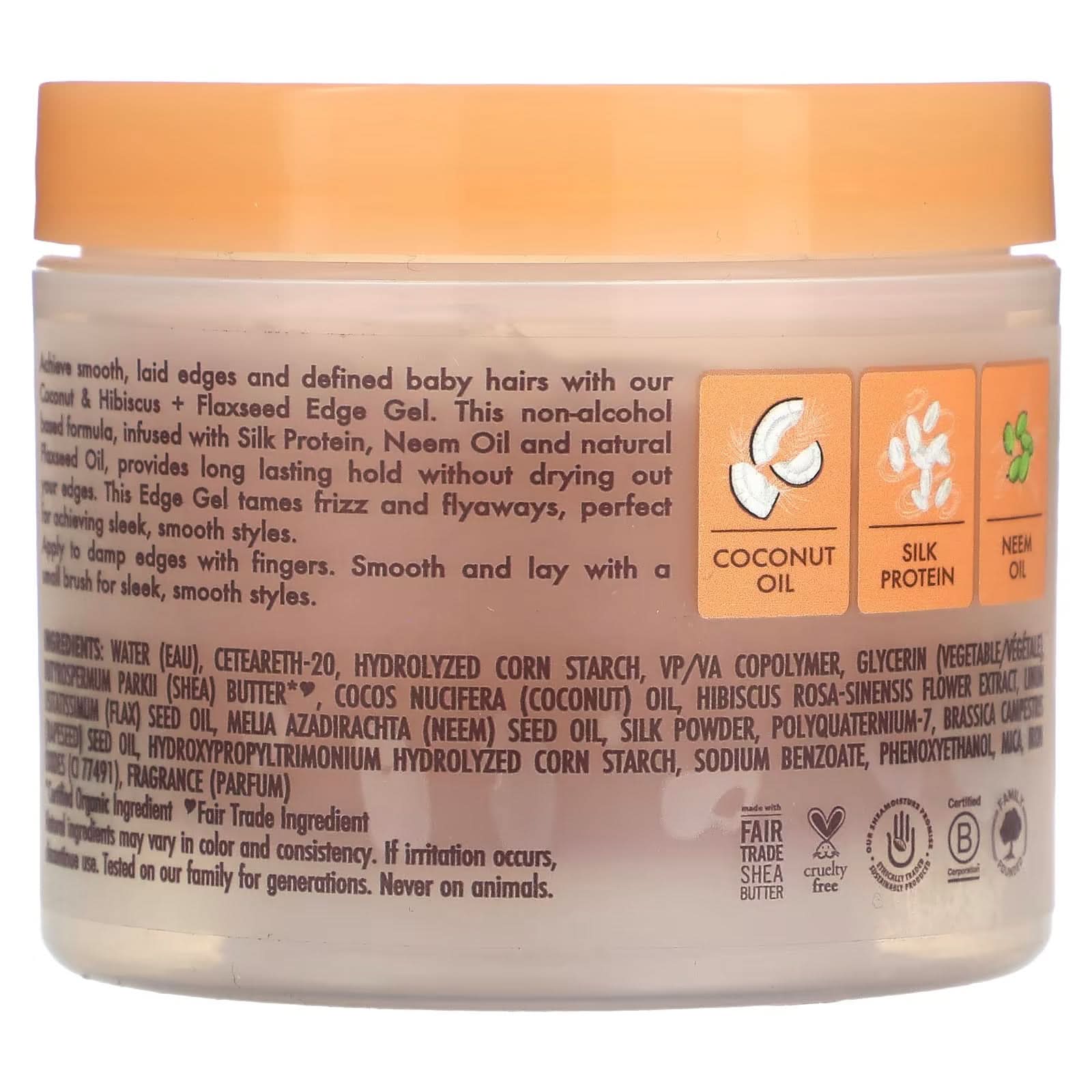 Shea Moisture Kokosnuss & Hibiskus Edge Gel 103ml