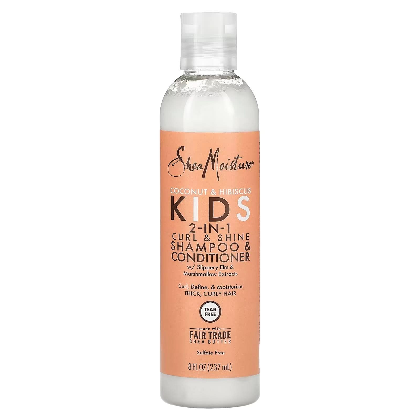 Shea Moisture Kokosnuss & Hibiskus Kinder 2-in-1 Shampoo & Spülung 236ml