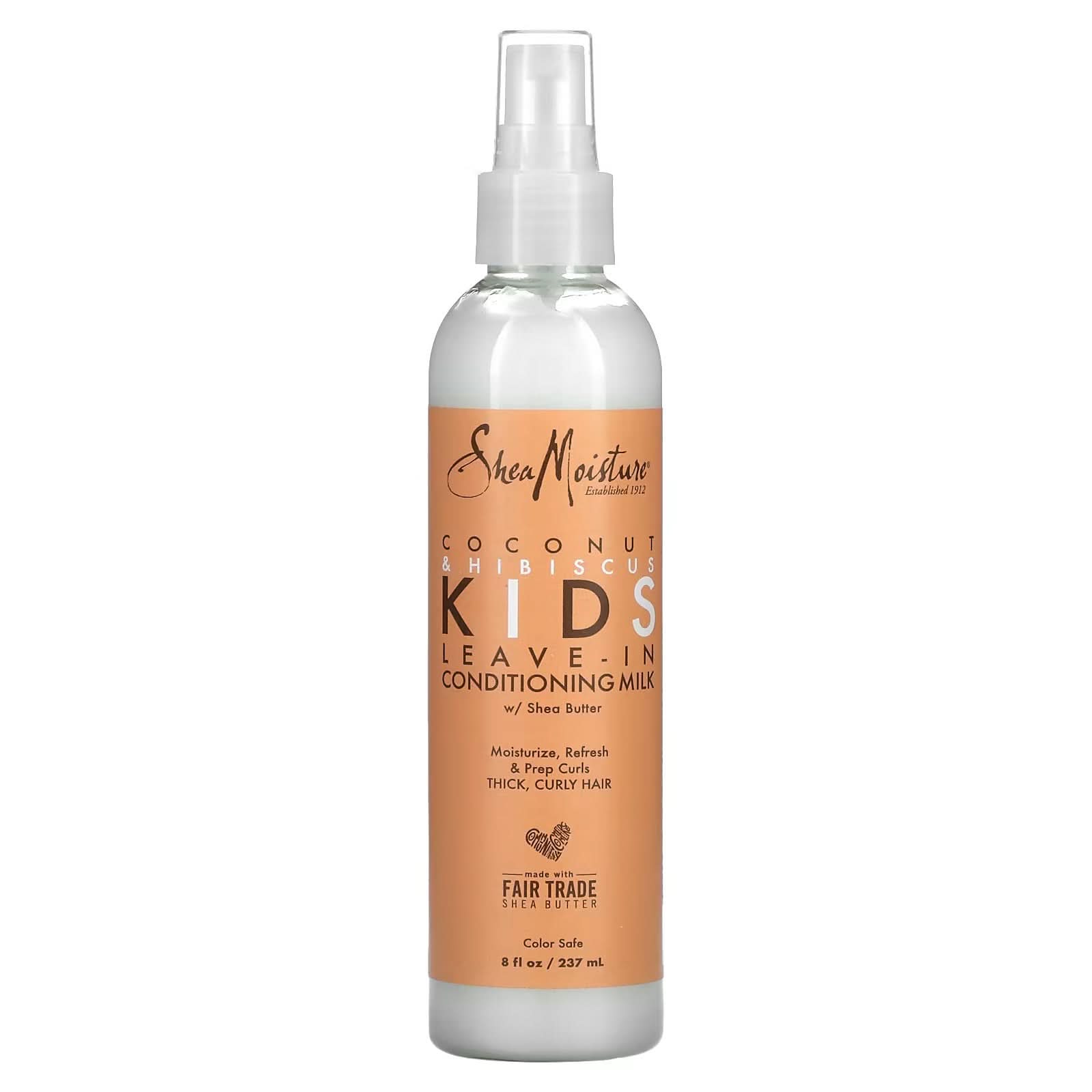 Shea Moisture Coconut & Hibiscus Kids Leave-In Milk 237ml-Anti-Frizz Spray-Aladin Beauty
