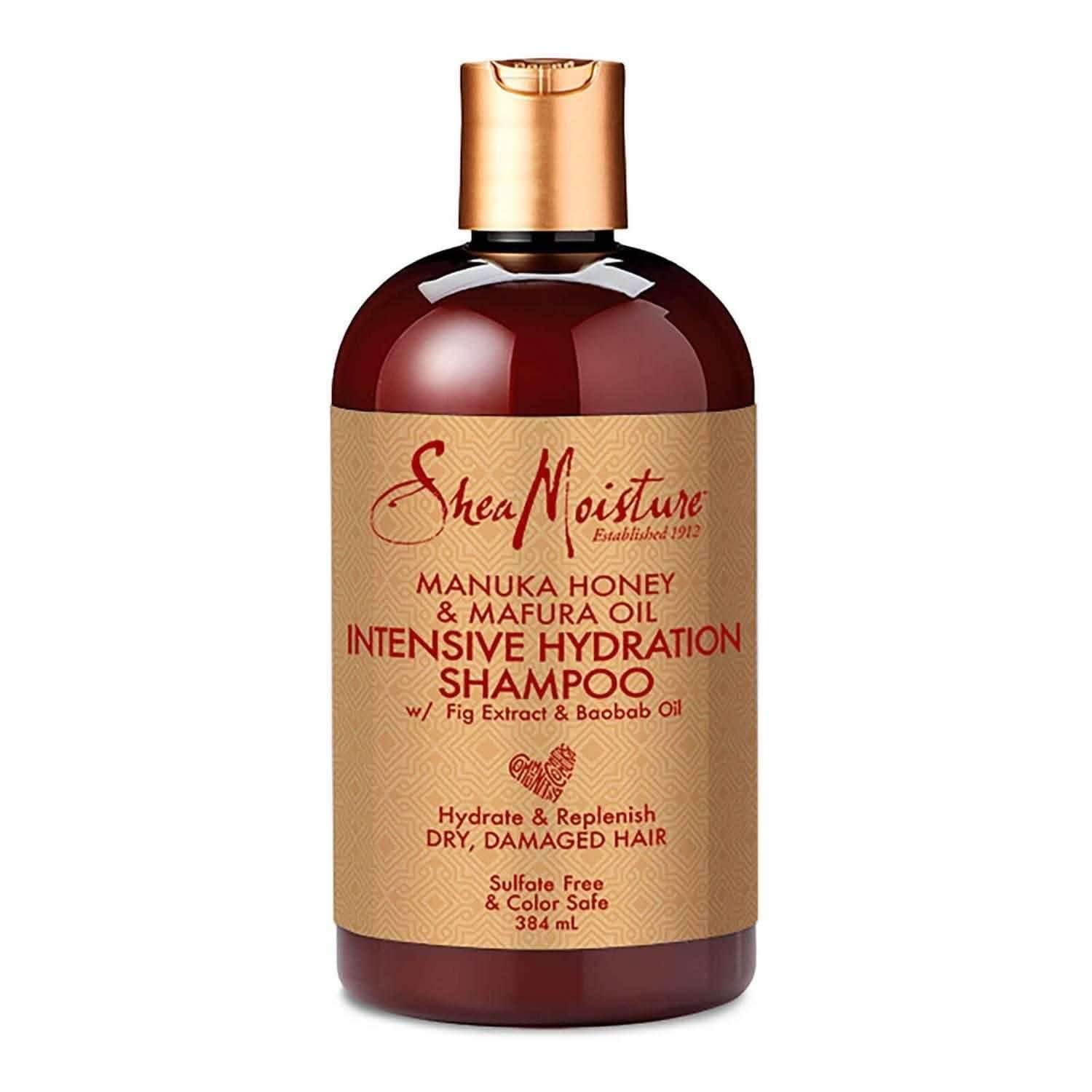 Shea Moisture Manuka Honey & Mafura Oil Intensive Hydration Champú 384ml - Aladin Beauty
