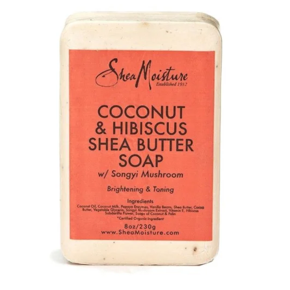 Shea Moisture Kokosnuss & Hibiskus Sheabutter-Seife 226g