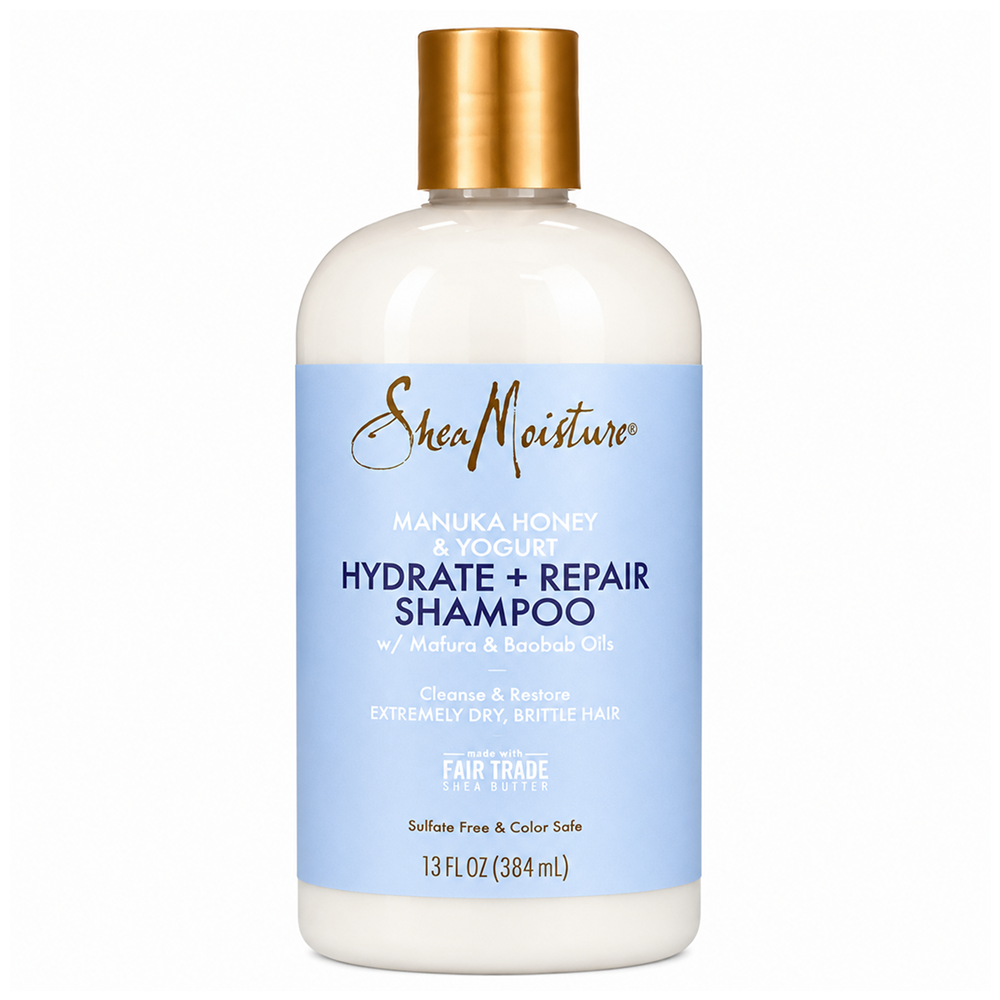 Shea Moisture Manuka Honig & Joghurt Hydrate + Repair Shampoo 384ml