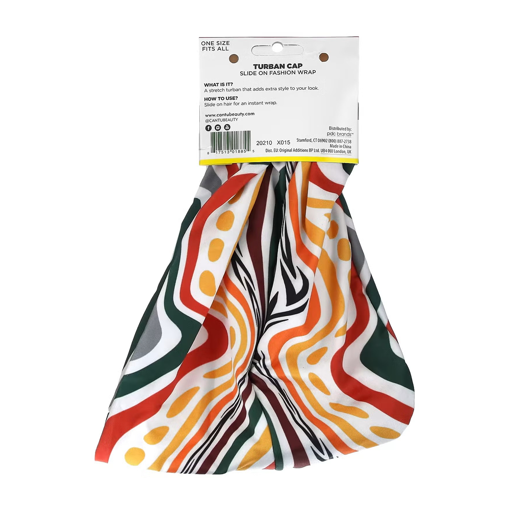 Cantu Accessoires Turban Modern Cap Rot #07885