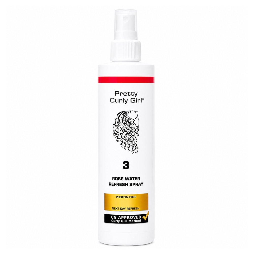 Pretty Curly Girl Rosenwasser Erfrischungsspray 250ml
