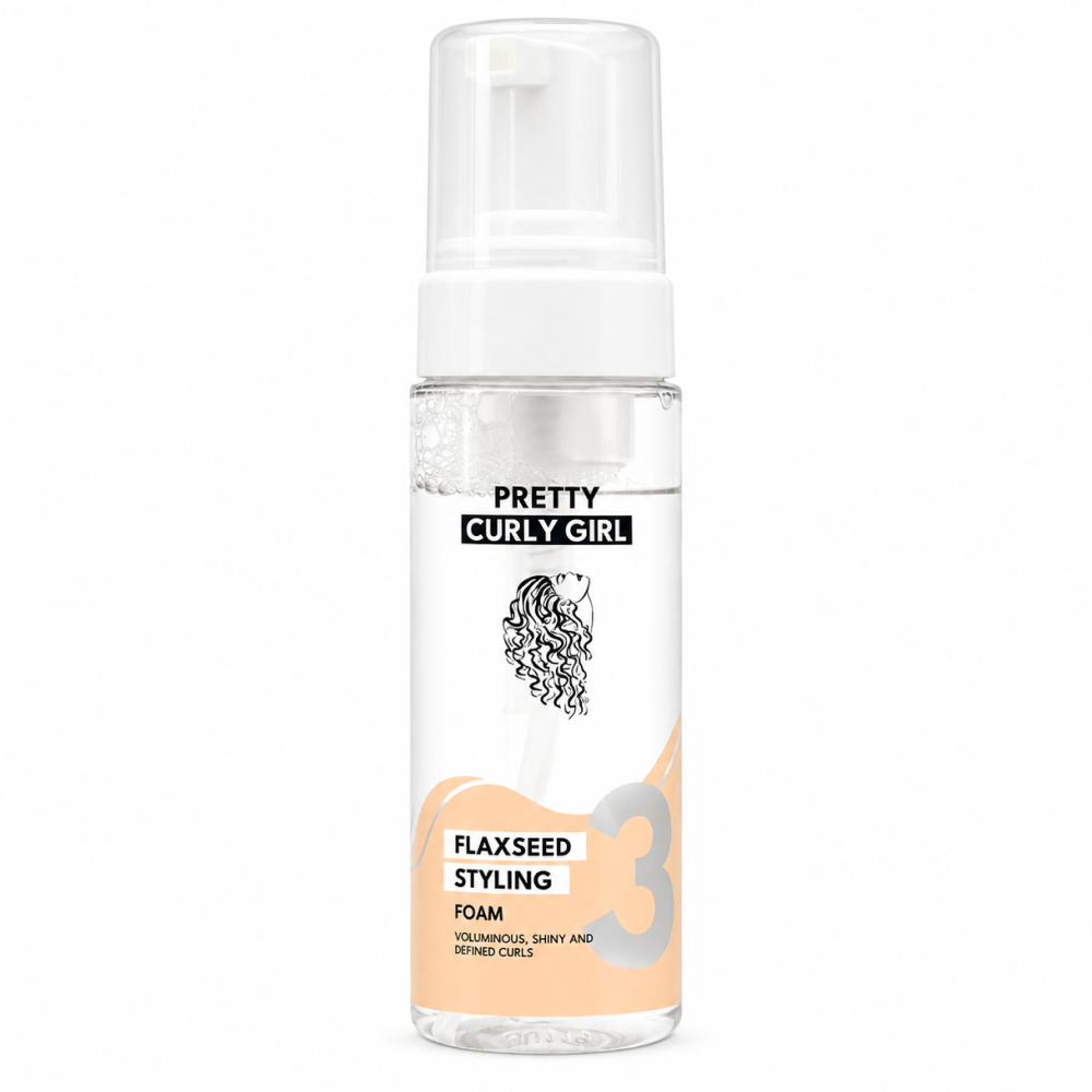 Pretty Curly Girl Leinsamen Styling Schaum 150ml
