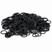Bifull Gummibänder Schwarz 30mm 40 Stück
