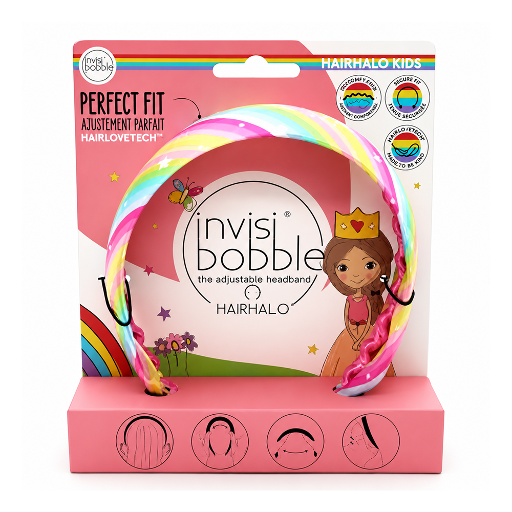 Invisibobble Hairhalo Regenbogenkrone