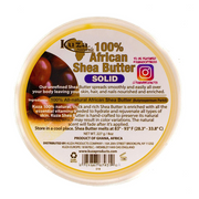 Kuza Afrikanische Sheabutter fest gelb 8oz
