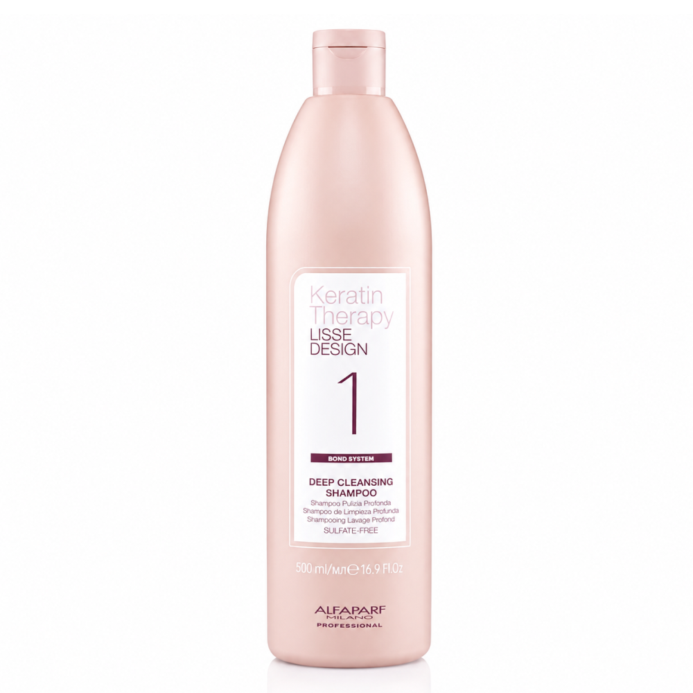 Alfaparf Keratin Therapy Lisse Design 1 Tiefenreinigendes Shampoo 500ml