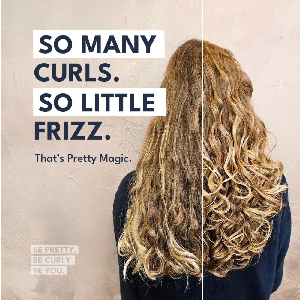 Pretty Curly Girl Protein Rosenwasser Refresh Spray 200ml