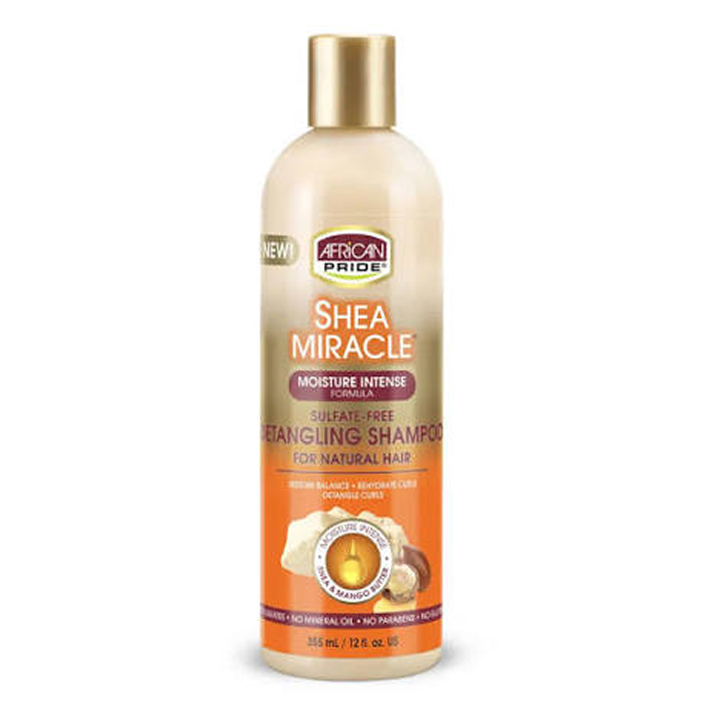 African Pride Shea Miracle Entwirrendes Shampoo 355ml