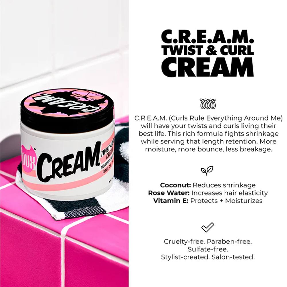 The Doux Creme Twist & Curl Cream 454g-Curl Defining Cream-Aladin Beauty