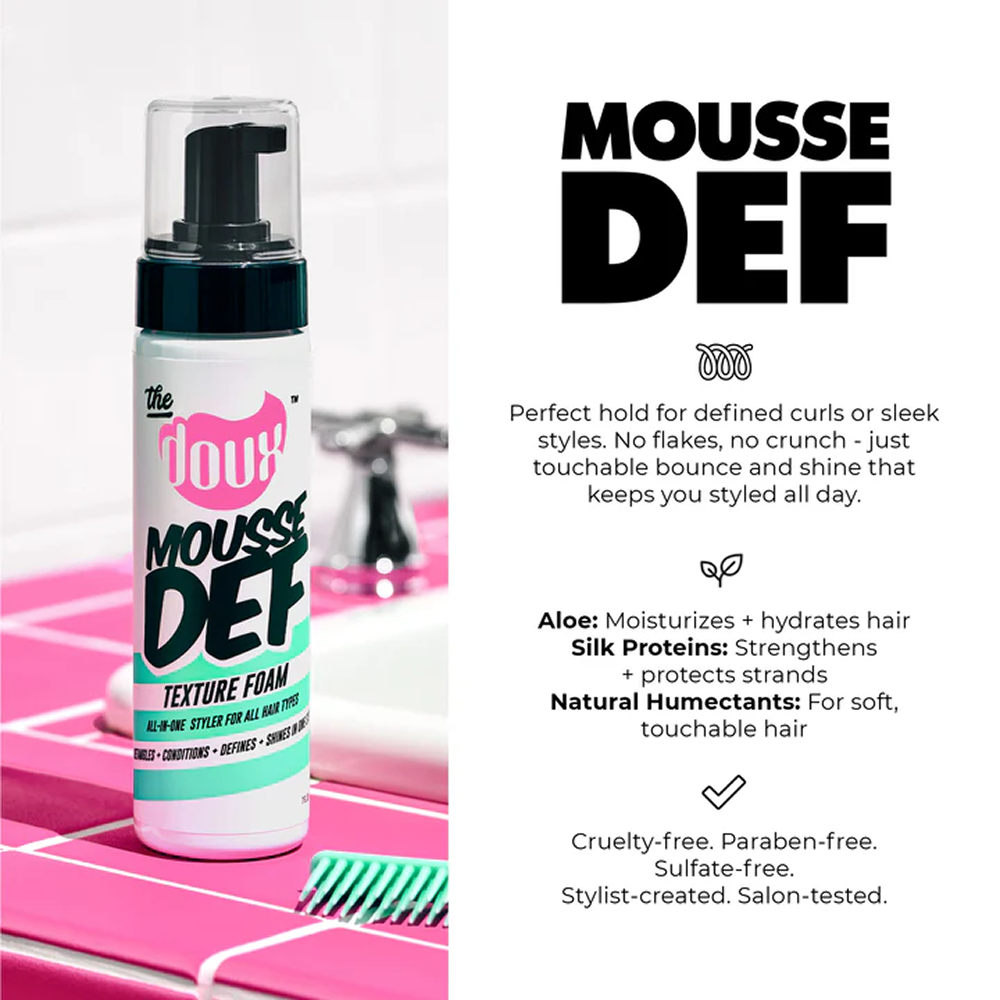 The Doux Fresh Mousse Def Texture Foam-Styling Foam-Aladin Beauty
