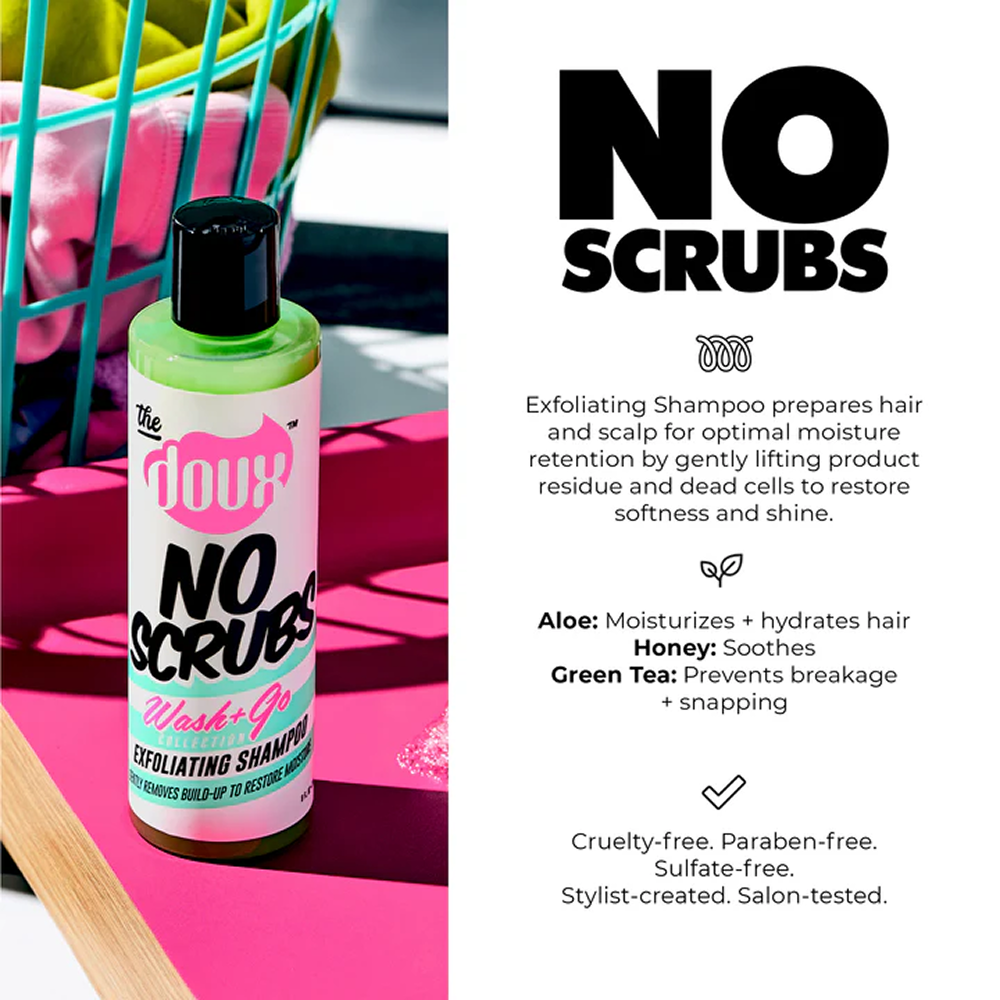 The Doux No Scrubs Exfoliating Shampoo 8oz-Clarifying Shampoo-Aladin Beauty