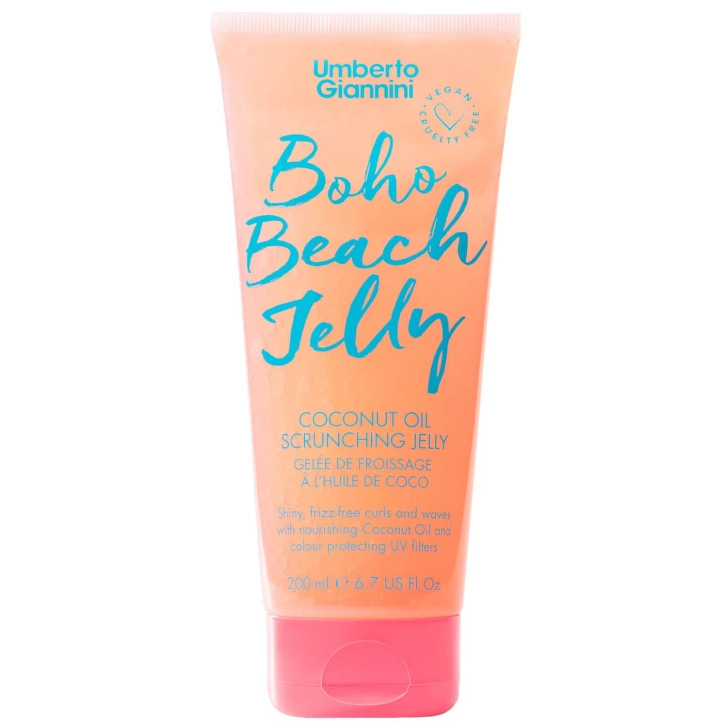 Umberto Giannini Boho Beach Jelly Coconut Oil Scrunching Jelly 200ml - Aladin Beauty