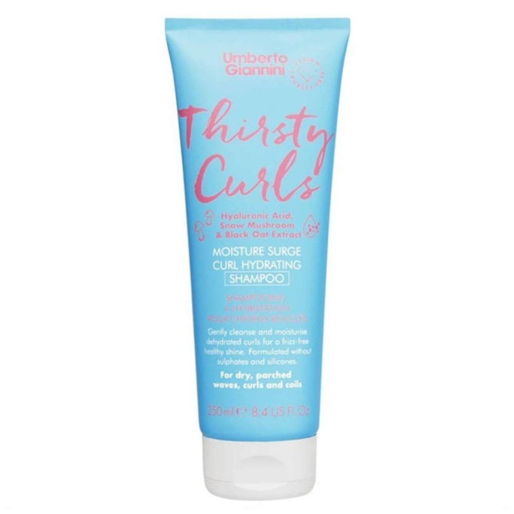 Umberto Giannini Thirsty Curls Feuchtigkeitsspendendes Locken-Shampoo 250ml
