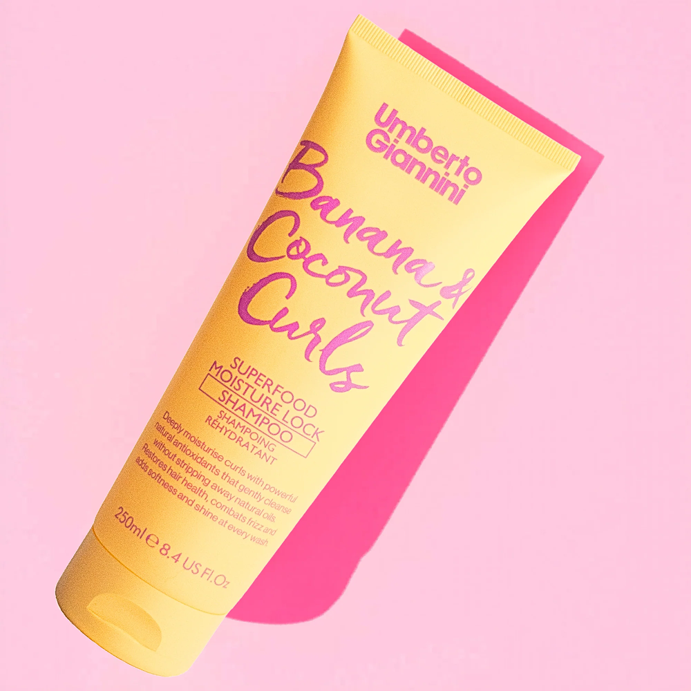 Umberto Giannini Banana Butter nährendes Superfood Shampoo 250ml