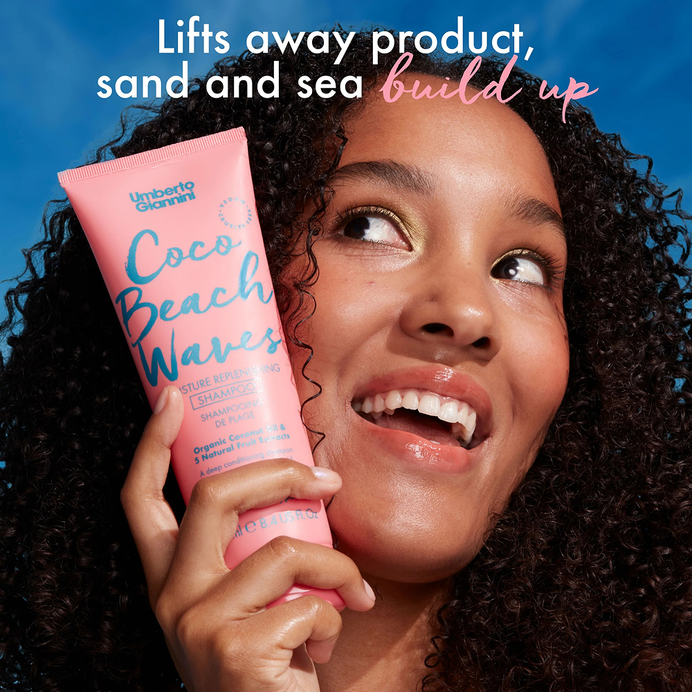 Umberto Giannini Coco Beach Waves Feuchtigkeitsspendendes Shampoo 250ml