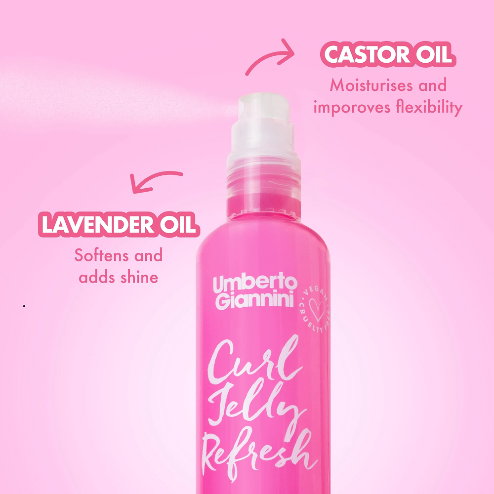 Umberto Giannini Curl Jelly Refresh Curl Reviving Spray 150ml-Curl Refresher-Aladin Beauty