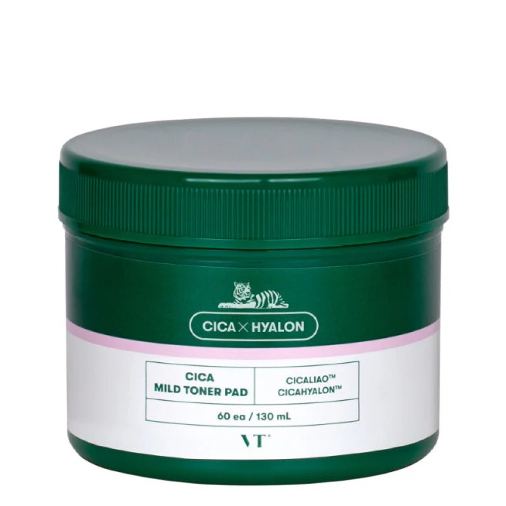Vt Cosmetics Cica Mild Toner Pad 60 Stk.