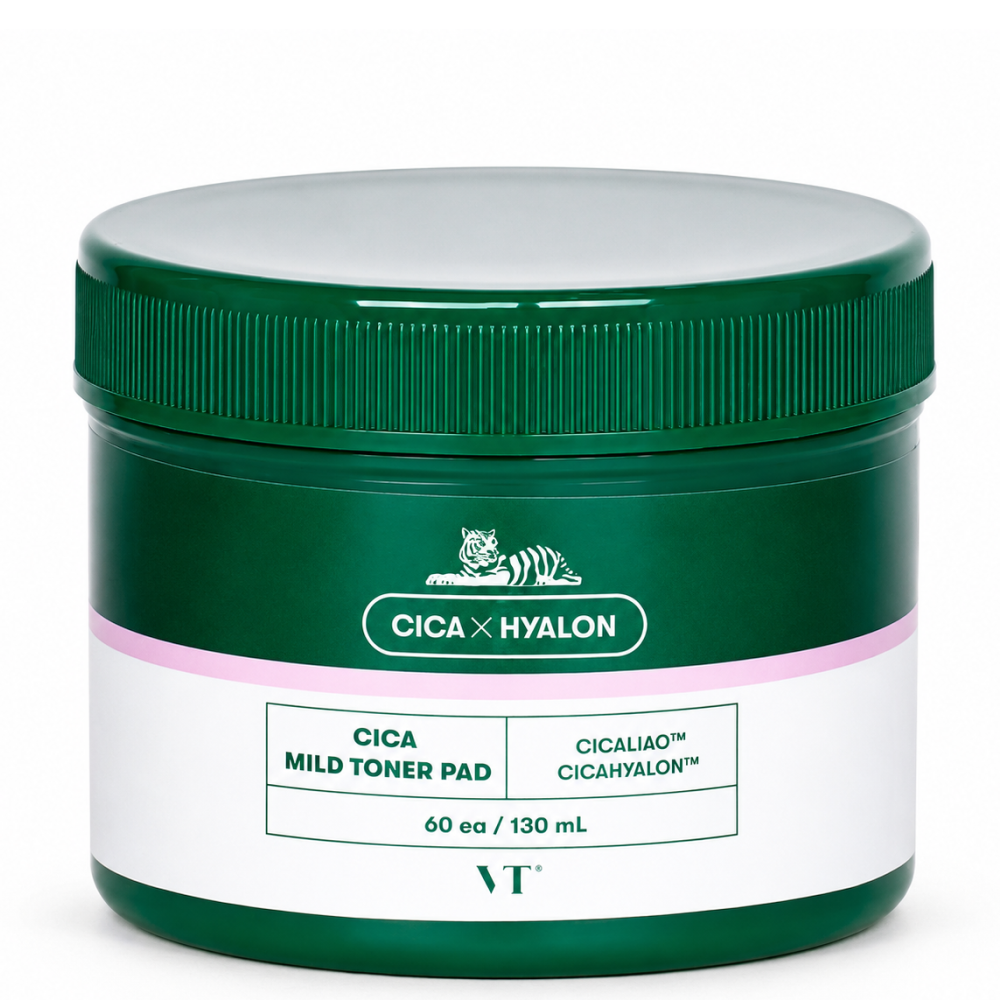 Vt Cosmetics Cica Mild Toner Pad 60 Stk.