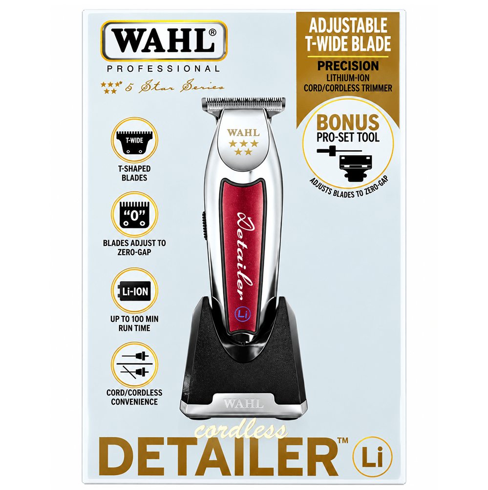 WAHL Akku Detailer Haarschneide-Set