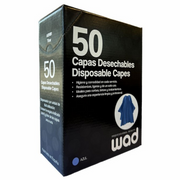 Wad Professional Beauty 50 Einwegumhänge Blau