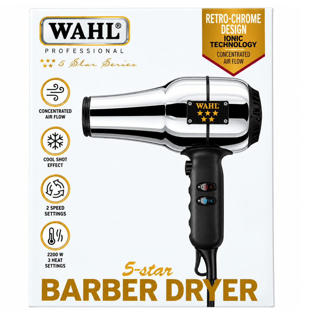 Wahl 5-Star Friseur-Haartrockner Metall 4317-0470