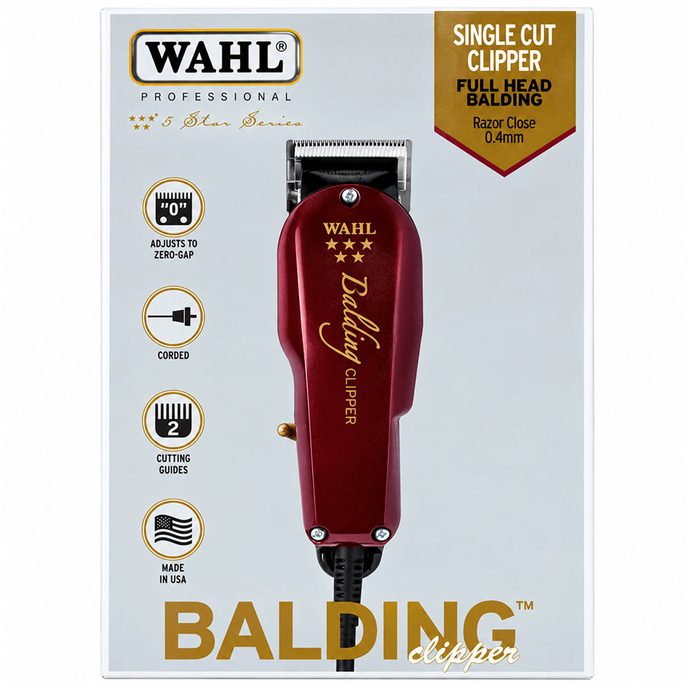 Wahl 5 Star Balding Haarschneidemaschine – Rot