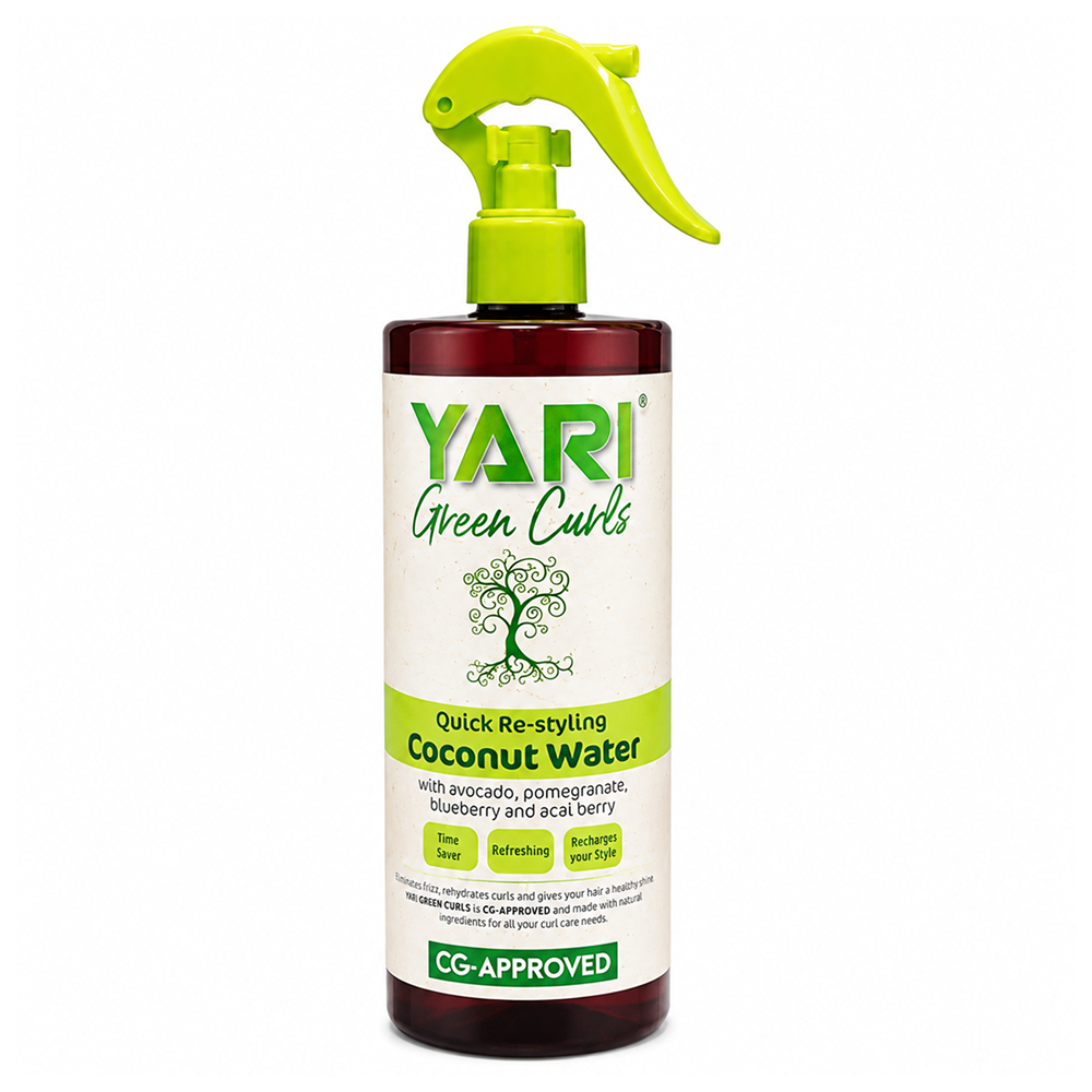 Yari Green Curls Coconut Water 500ml-Leave-in Spray-Aladin Beauty