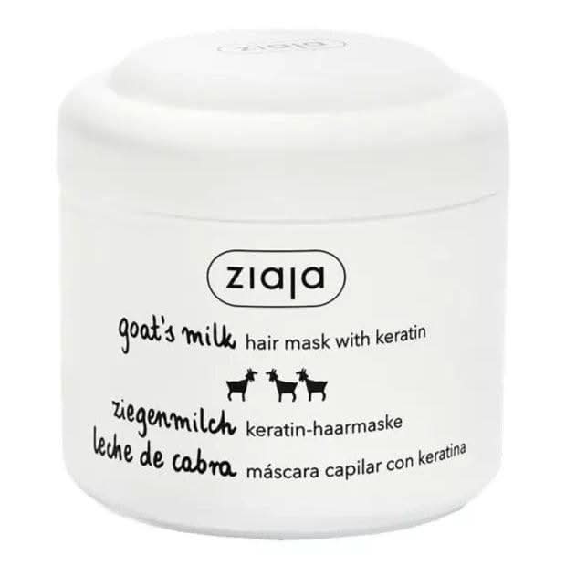 Ziaja Strengthening Hair Mask with Keratin 200ml-Keratin Treatment-Aladin Beauty