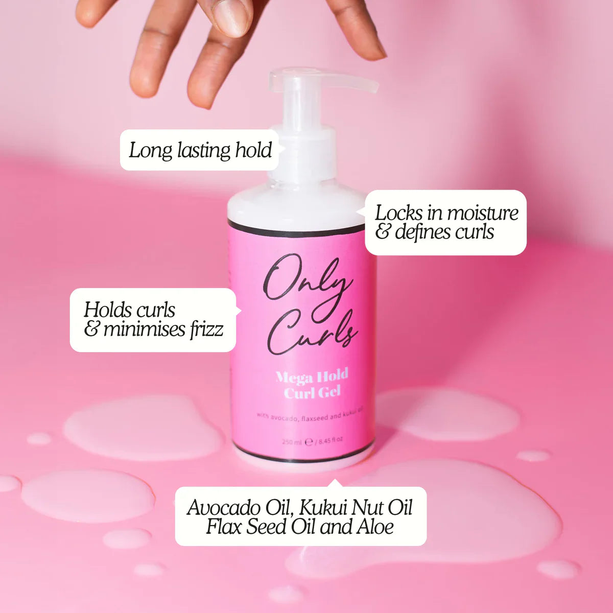 Only Curls Mega Hold Curl Gel-Gel-Aladin Beauty