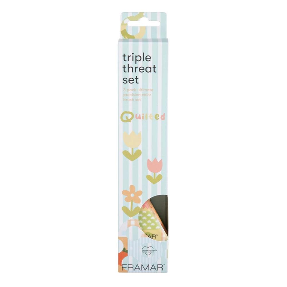 Framar Quilted Triple Threat Set