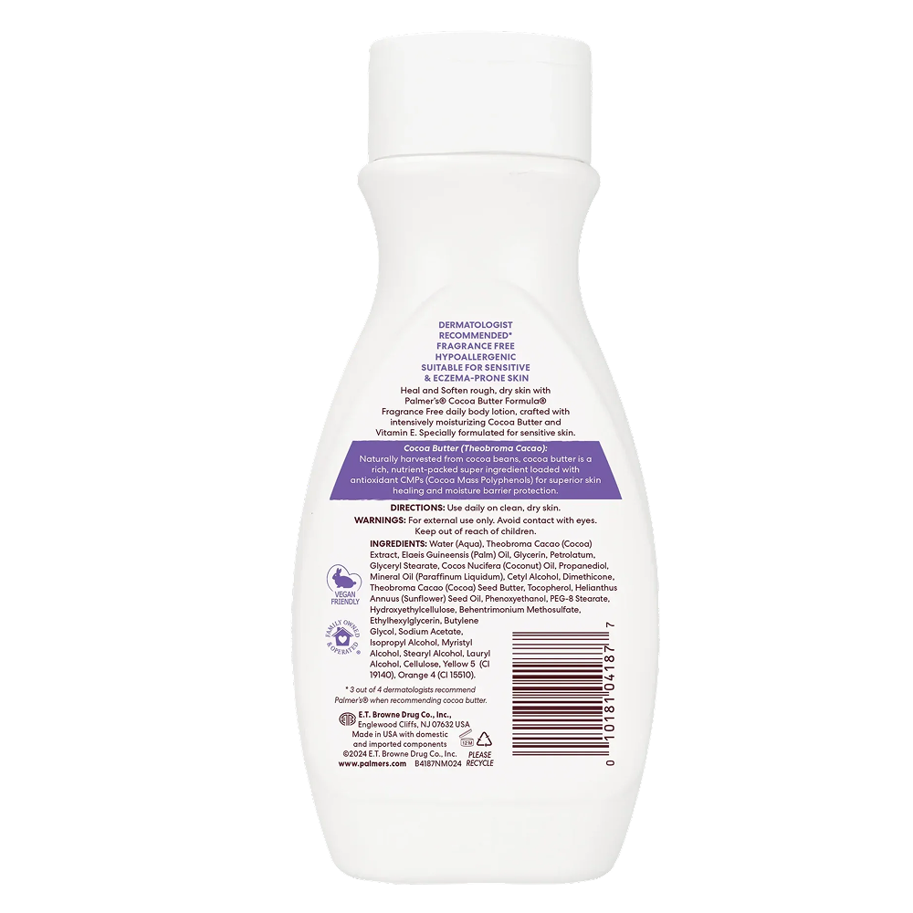 Palmer's Cocoa Butter Formula Fragrance-Free Lotion 250 ml-All-Aladin Beauty