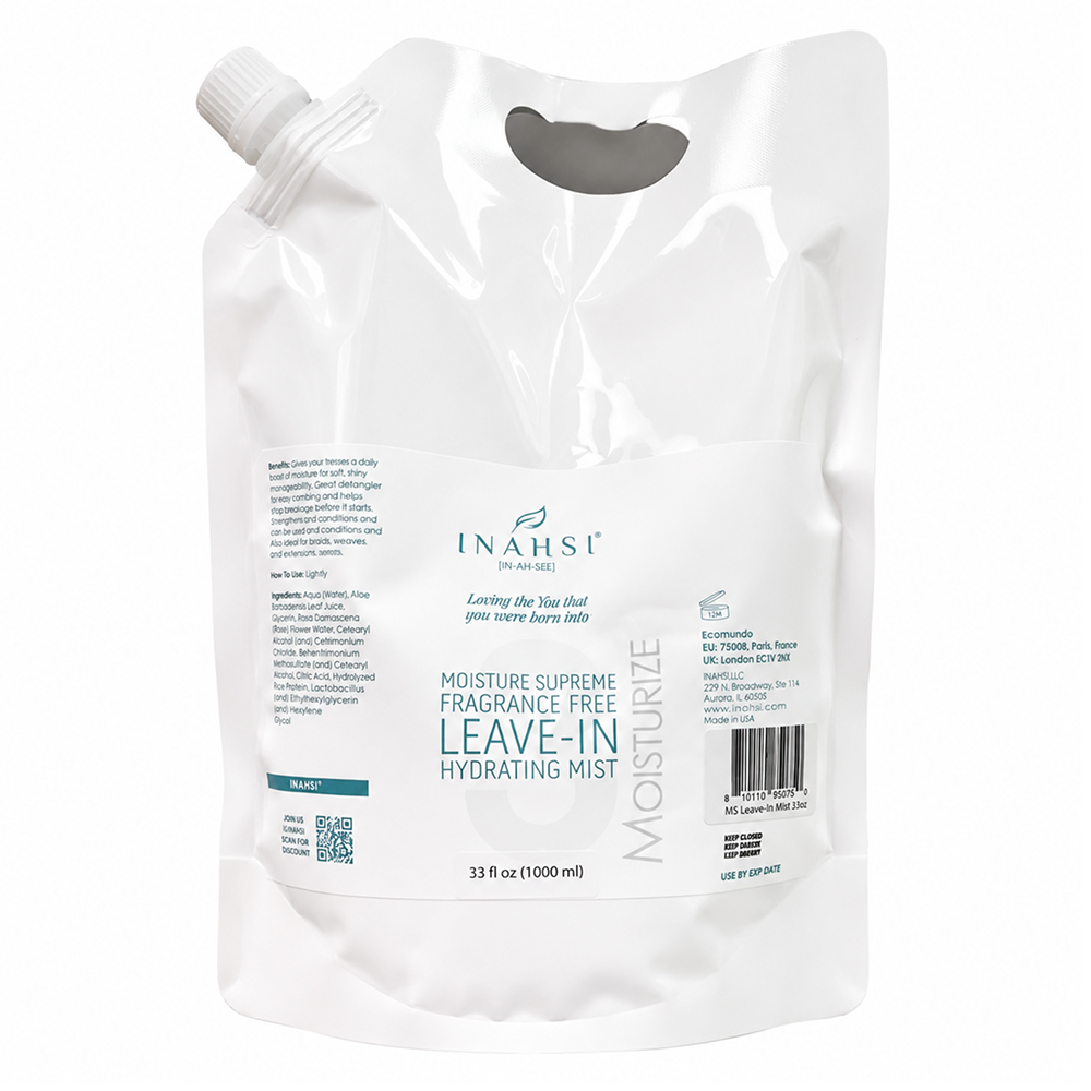Inahsi Naturals Moisture Supreme Leave-In Spray ohne Duftstoffe