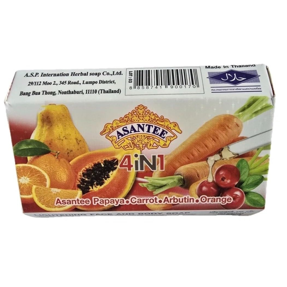 Asantee White 4-in-1 Soap 160g-All-Aladin Beauty