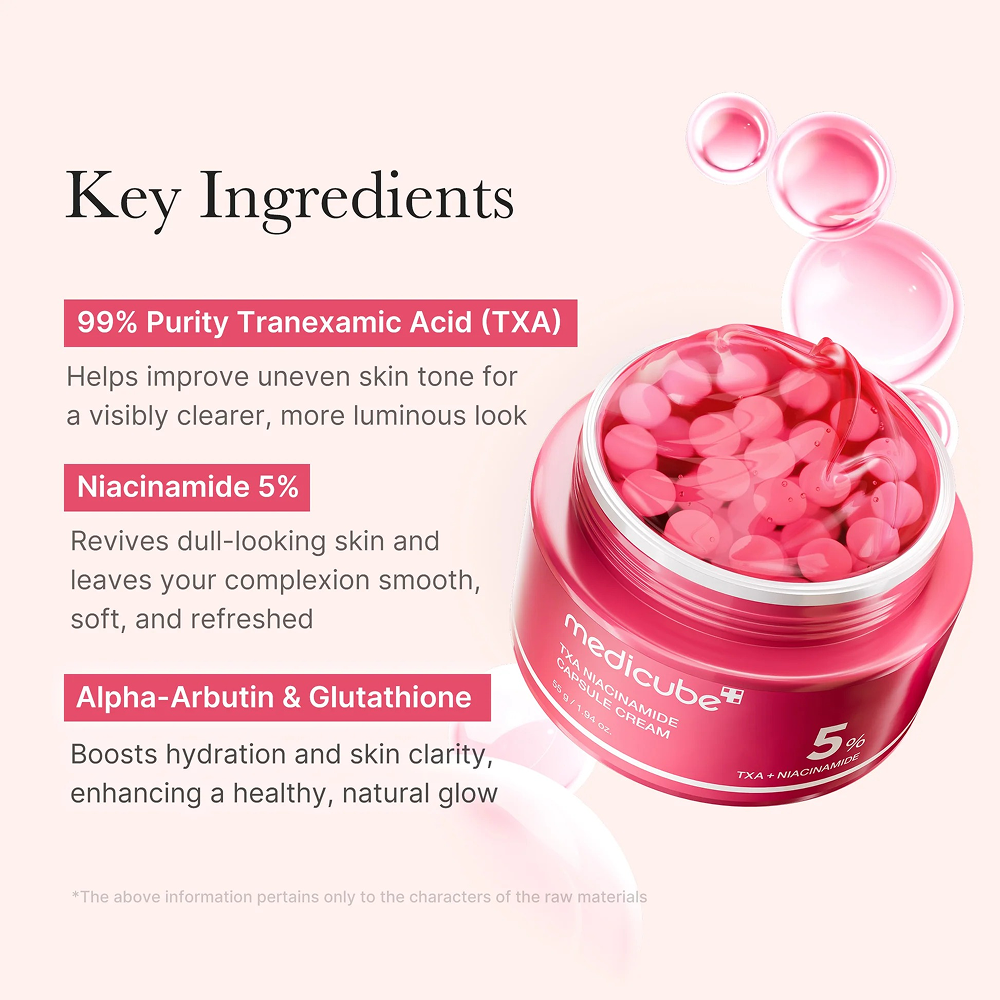 Medicube Txa Niacinamid Kapselcreme 55g