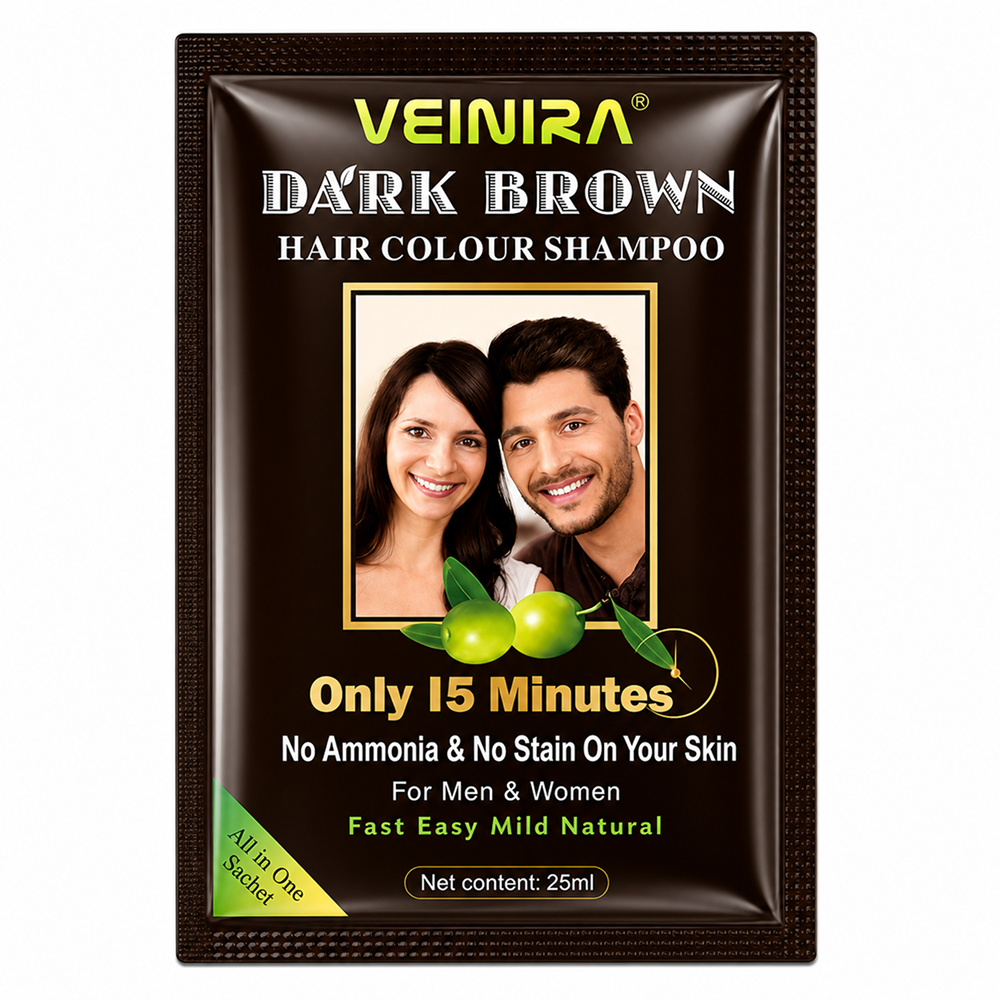 Veinira Dark Brown Hair Shampoo-All-Aladin Beauty