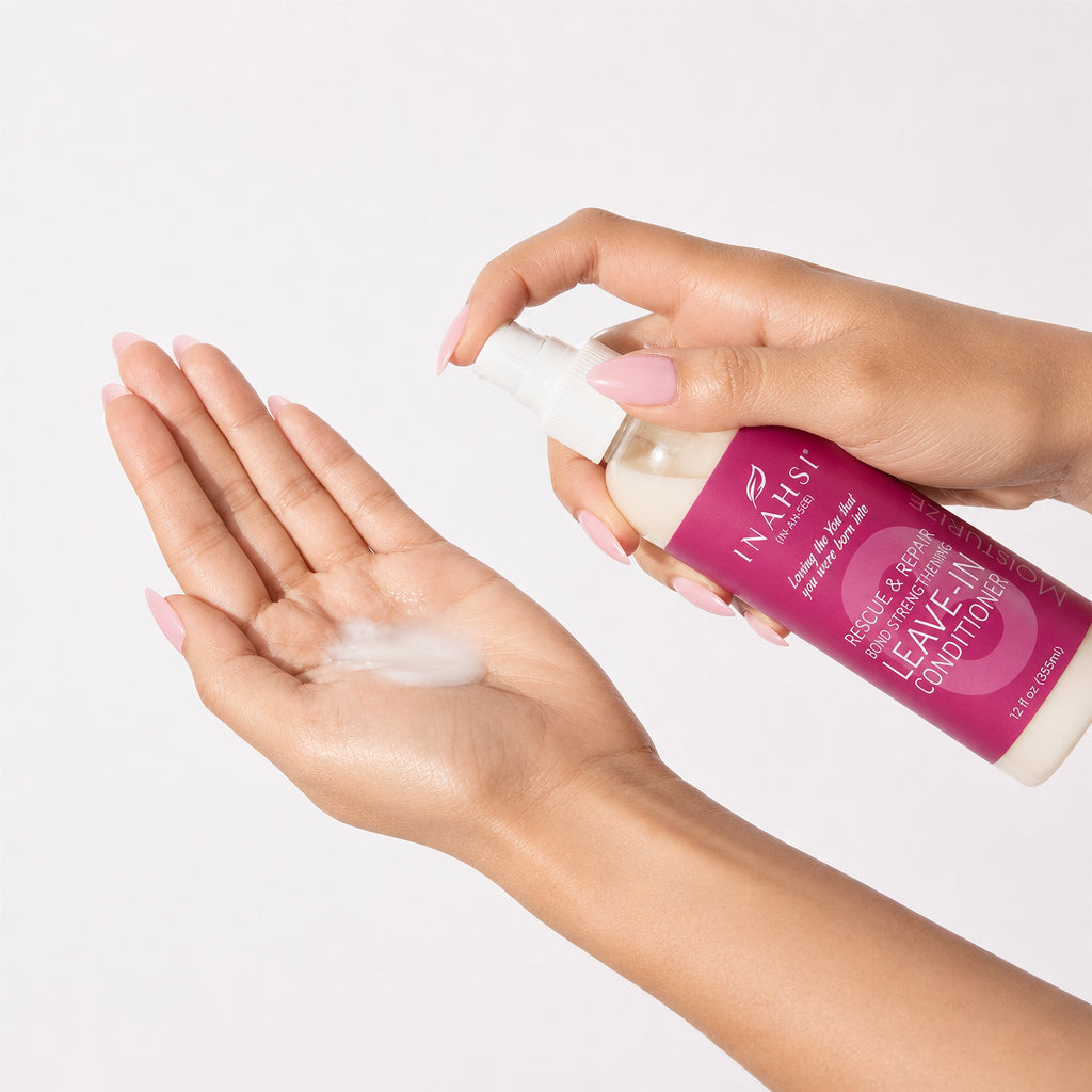 Inahsi Naturals Rescue & Repair Bond stärkender Leave-in Conditioner