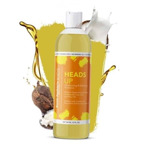 Aunt Jackie's Heads Up Moisturising and Softening Shampoo 355ml - Aladin Beauty