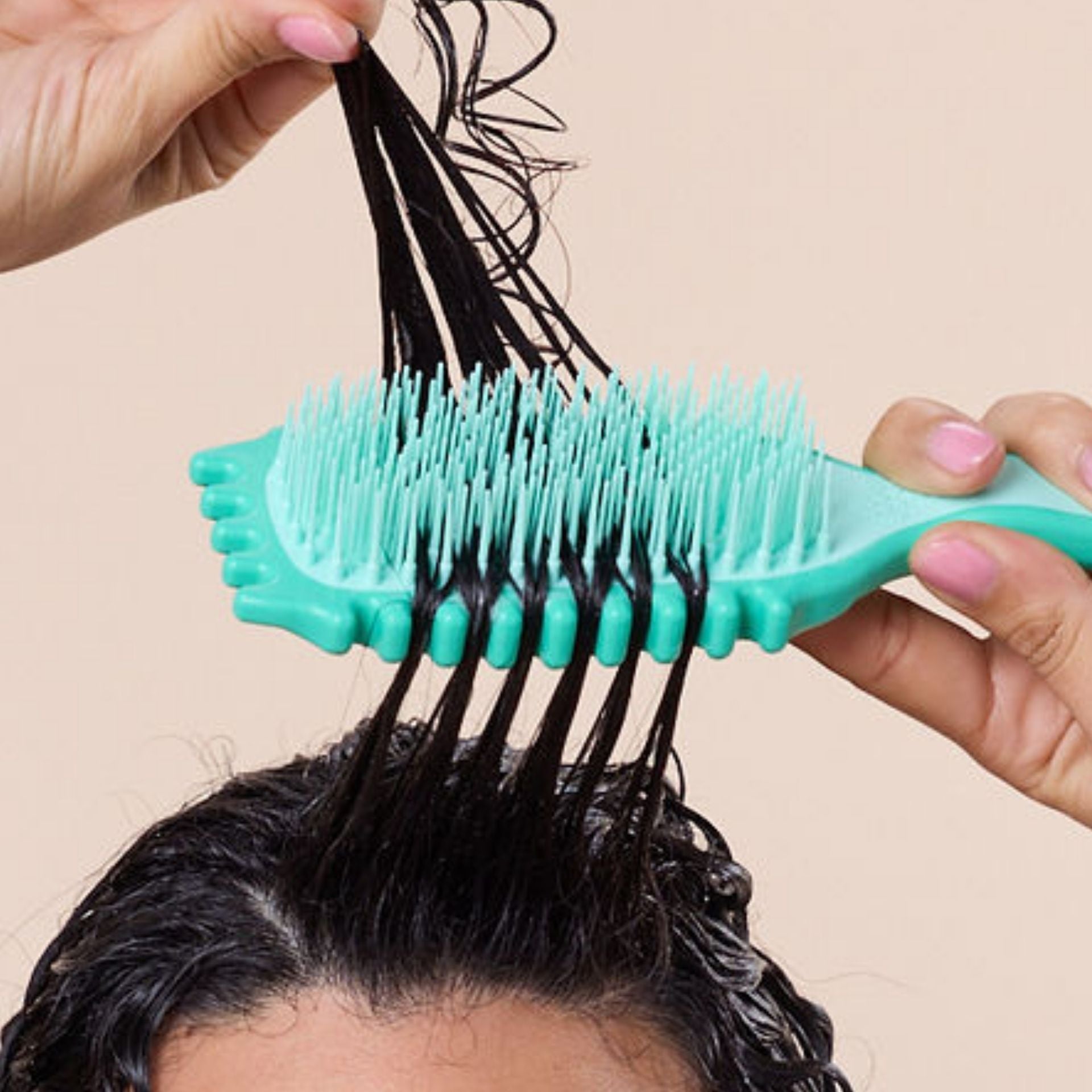 Bounce Curl Slick-Dense Define EdgeLift Brush Teal-Styling Brush-Aladin Beauty