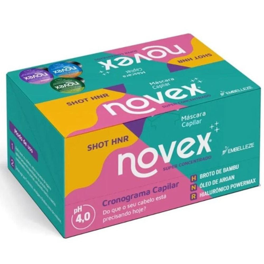 Novex Shot Mask Argan Oil 12*20g