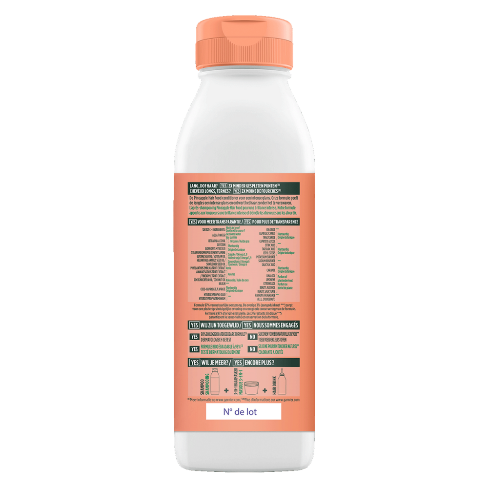 Garnier Fructis Hair Food Pineapple Conditioner 350ml-All-Aladin Beauty