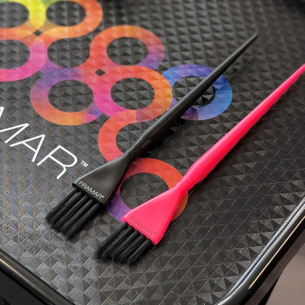 Framar Balayage Farbpinsel-Set Pink und Schwarz
