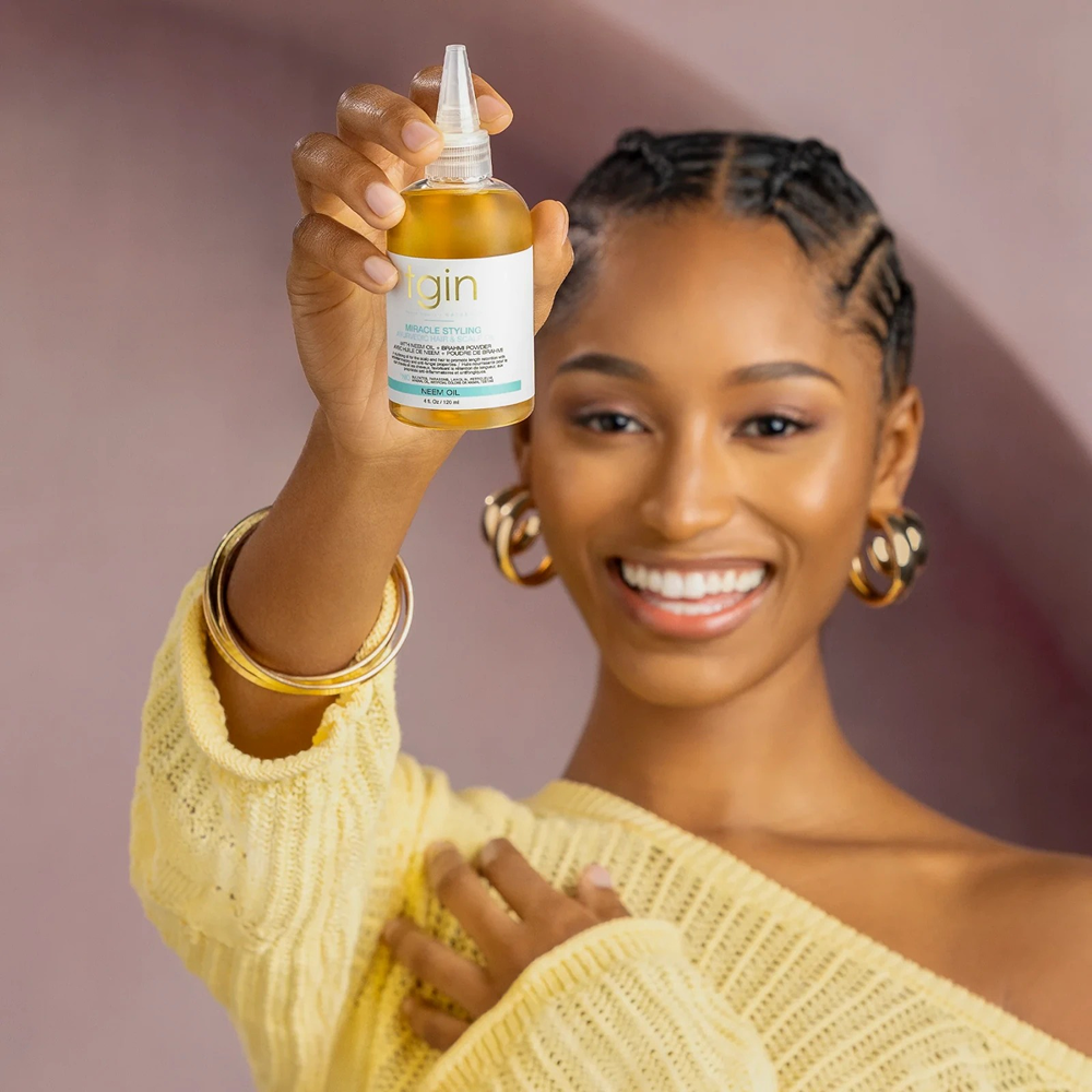 Tgin Miracle Styling Ayurvedisches Haar- & Kopfhautöl 4oz